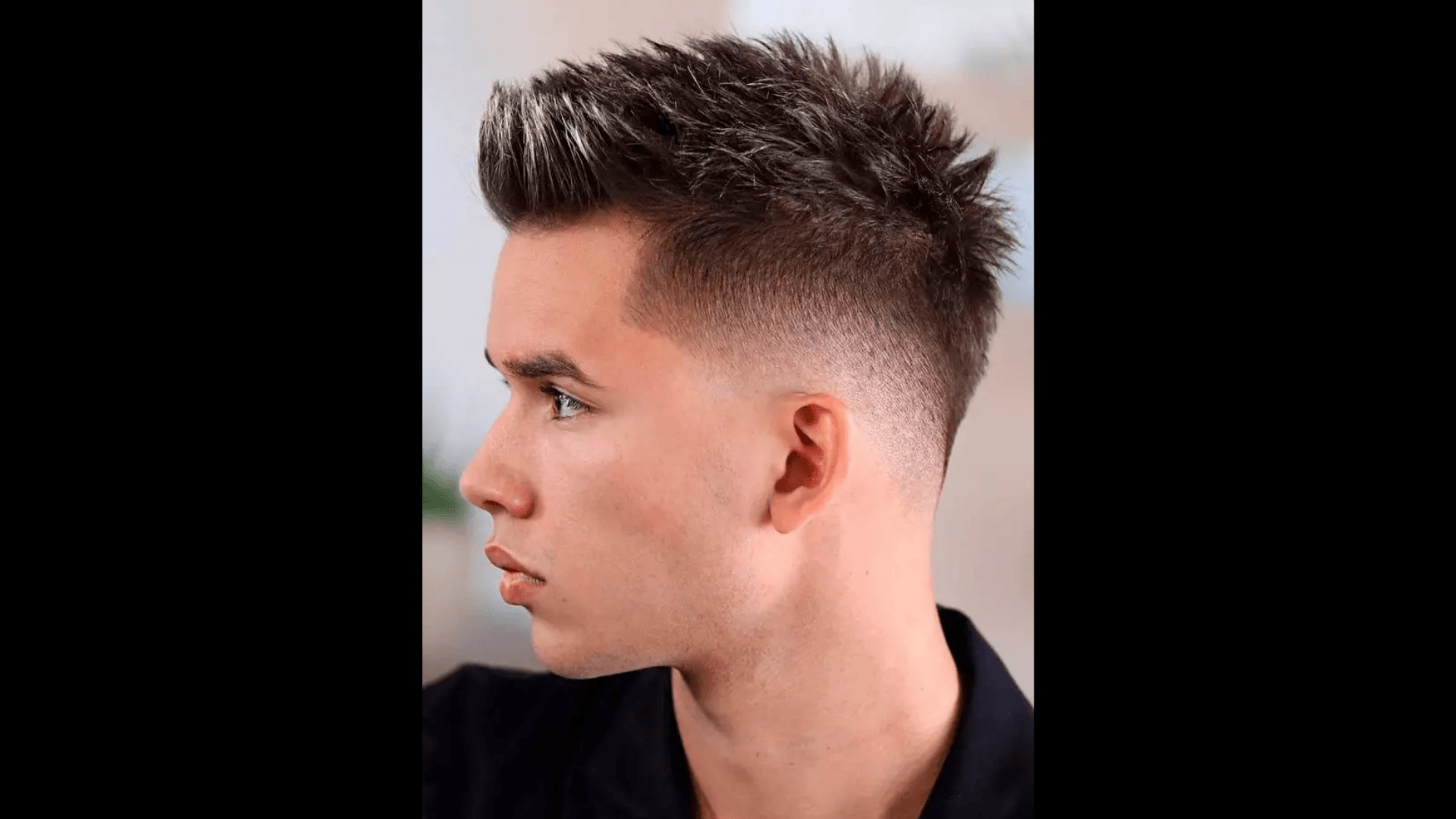 Brushed-Up Blowout Taper Fade