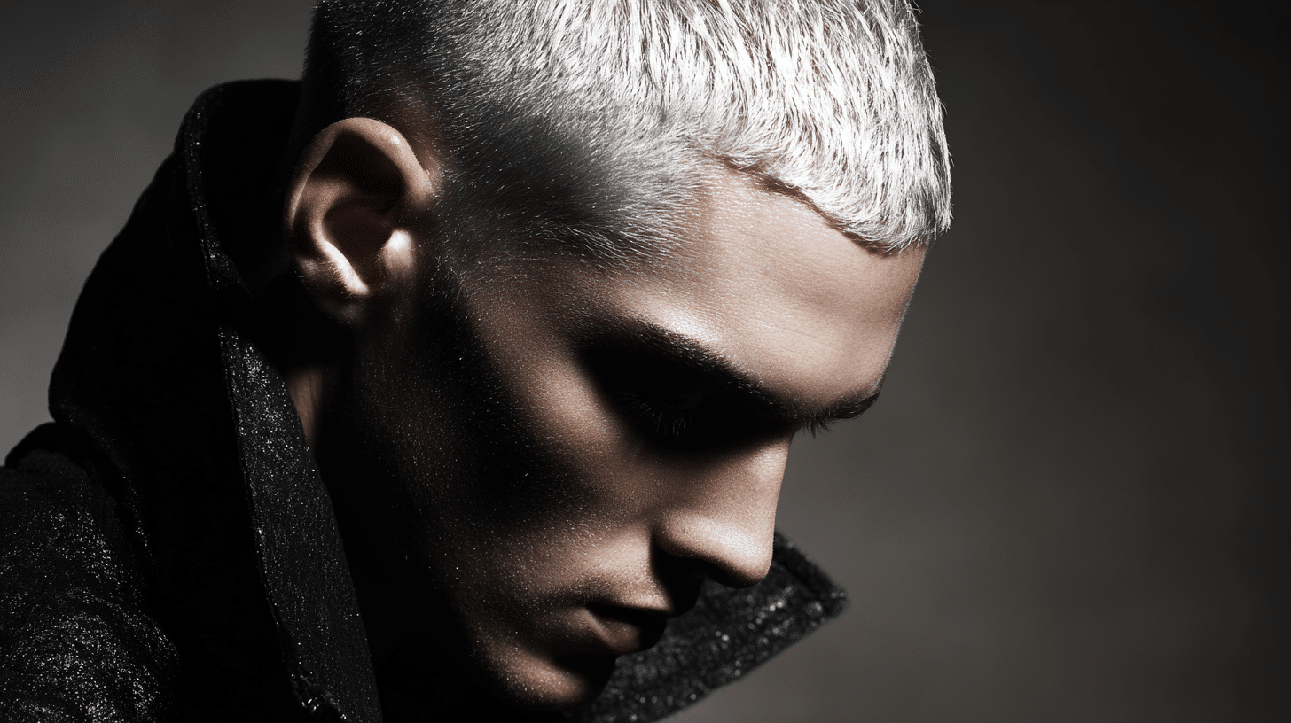 Colored Buzz Cuts (Platinum, Silver)