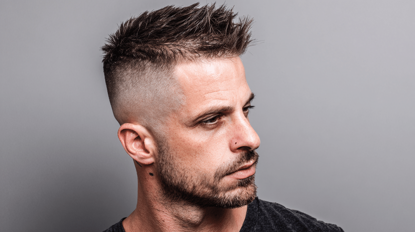 Mid-Taper Fade with Faux Hawk