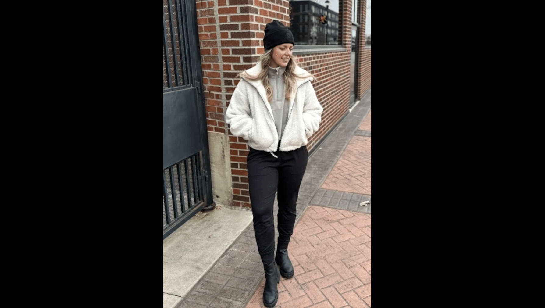 Puffer Jacket with Beanie
