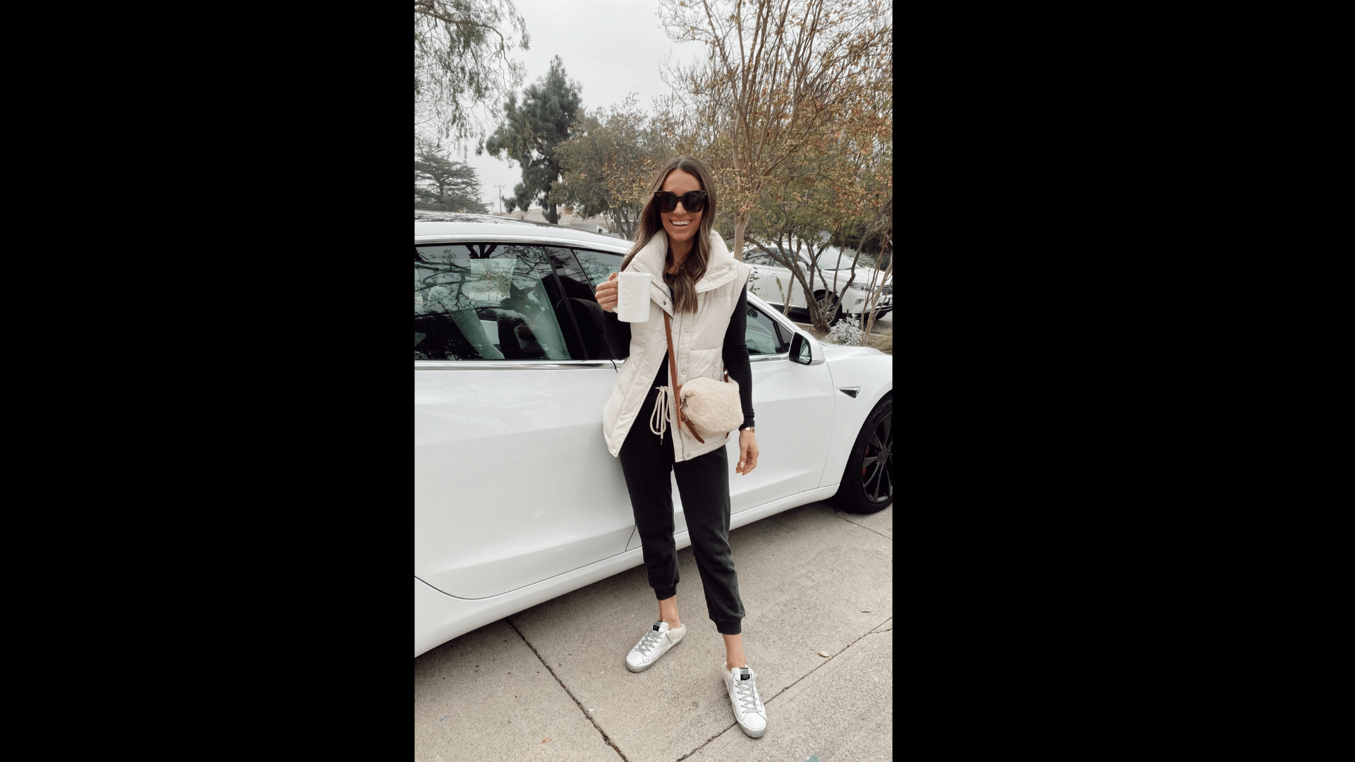 Puffer Vest with Joggers